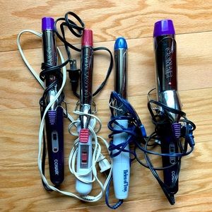 🎀 Curling irons, CONAIR and VIDAL SASSOON various barrel sizes 🥰